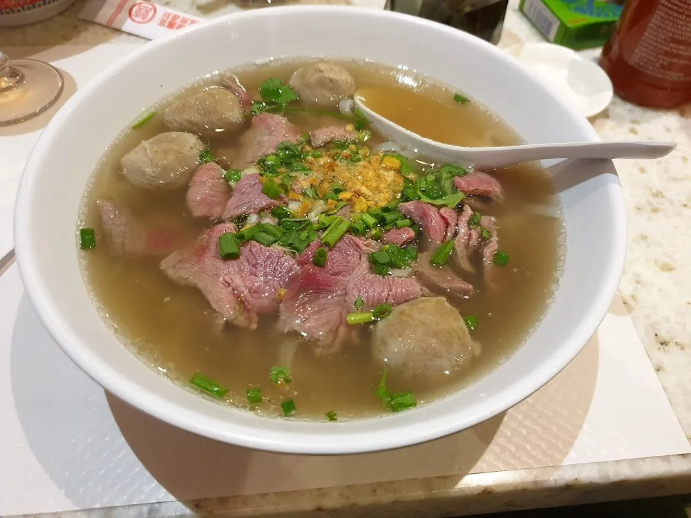 Soupe Aux Boulettes de Boeuf